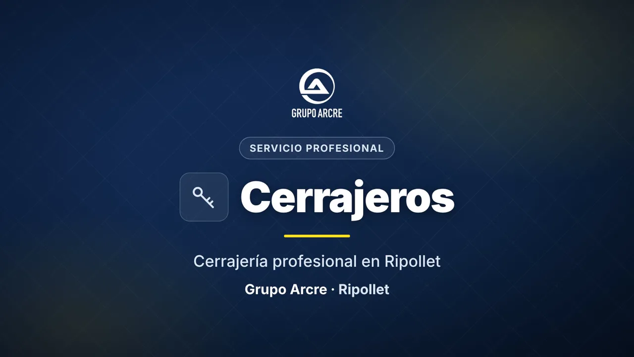 Cerrajería profesional en Ripollet
